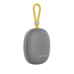 Canyon OnMove 12 portatīvais Bluetooth skaļrunis, 5 W, pelēks