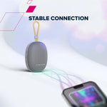 Canyon OnMove 12 portatīvais Bluetooth skaļrunis, 5 W, pelēks