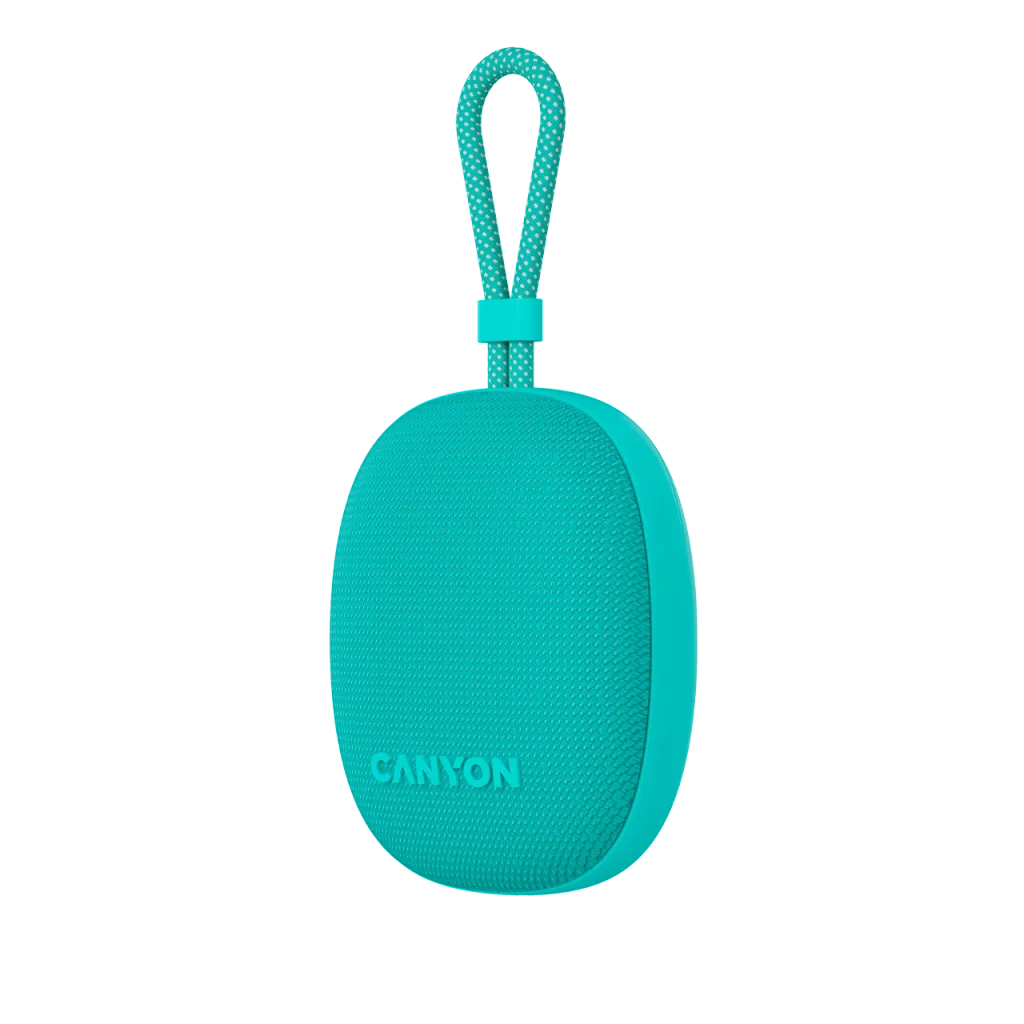 Canyon OnMove 12 portatīvais Bluetooth skaļrunis, 5 W, piparmētru