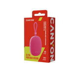 Canyon OnMove 12 portatīvais Bluetooth skaļrunis, 5 W, rozā