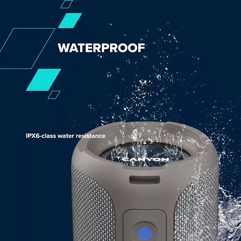 CANYON skaļrunis OnMove 15W EQ TWS AUX tumši zils
