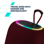 Canyon BSP-8 portatīvais Bluetooth skaļrunis, 10 W, sarkans