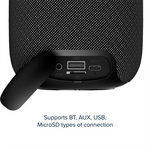 Canyon BSP-8 portatīvais Bluetooth skaļrunis, 10 W, sarkans