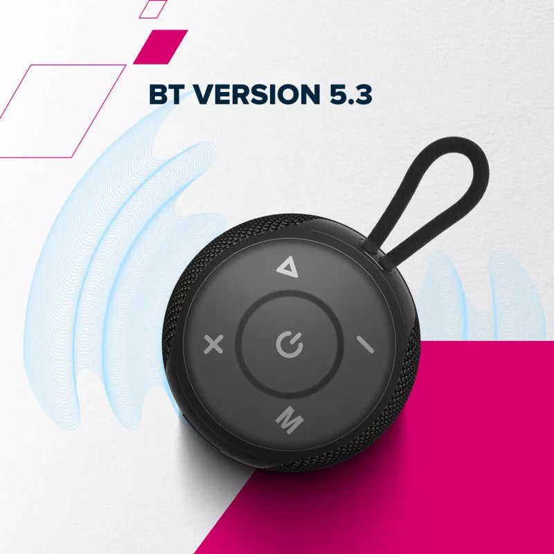 CANYON skaļrunis OnMove 9 IPX6 TWS 10 W melns