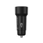 CANYON OnDrive 24 24W auto lādētājs, 2×USB-A, 12/24V, melns
