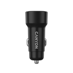 CANYON automašīnas lādētājs OnDrive 30 PD 30 W USB‑C, melns