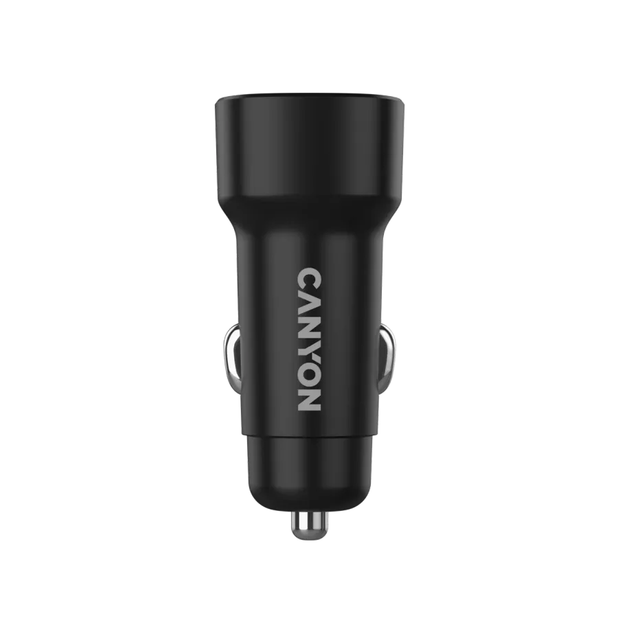 CANYON automašīnas lādētājs OnDrive 30 PD 30 W USB‑C, melns