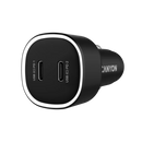 CANYON automašīnas lādētājs OnDrive 60 PD 60 W, 2× USB‑C, melns