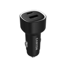 Canyon OnDrive 85 PD 85 W auto lādētājs ar USB-C un USB-A melns