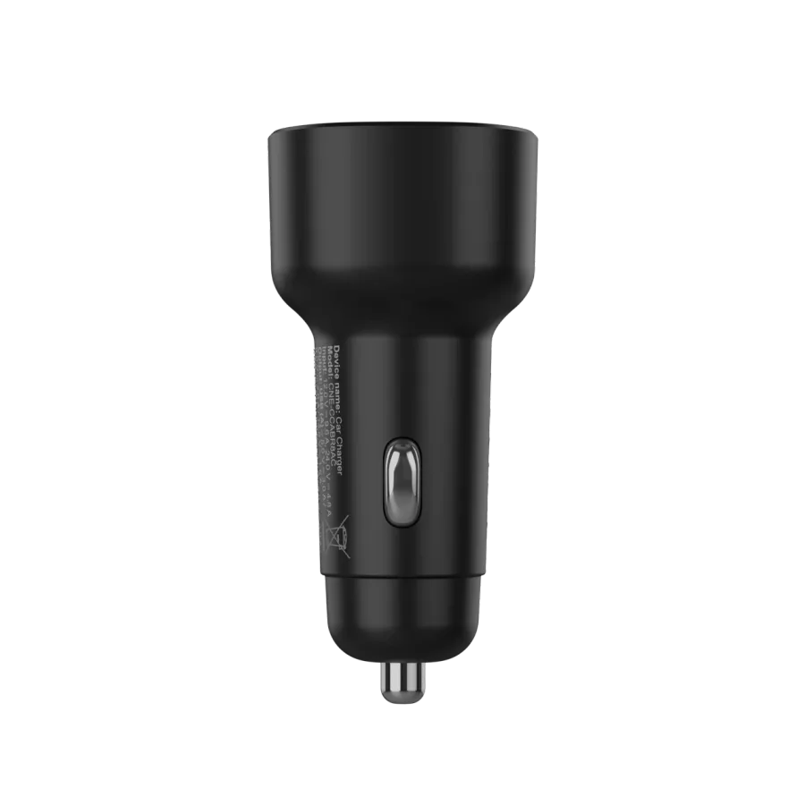 Canyon OnDrive 85 PD 85 W auto lādētājs ar USB-C un USB-A melns