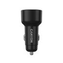 Canyon OnDrive 85 PD 85 W auto lādētājs ar USB-C un USB-A melns