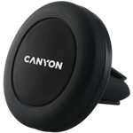 CANYON CH-2 magnētiskais auto telefona turētājs ventilācijai, 40x44x44mm, melns