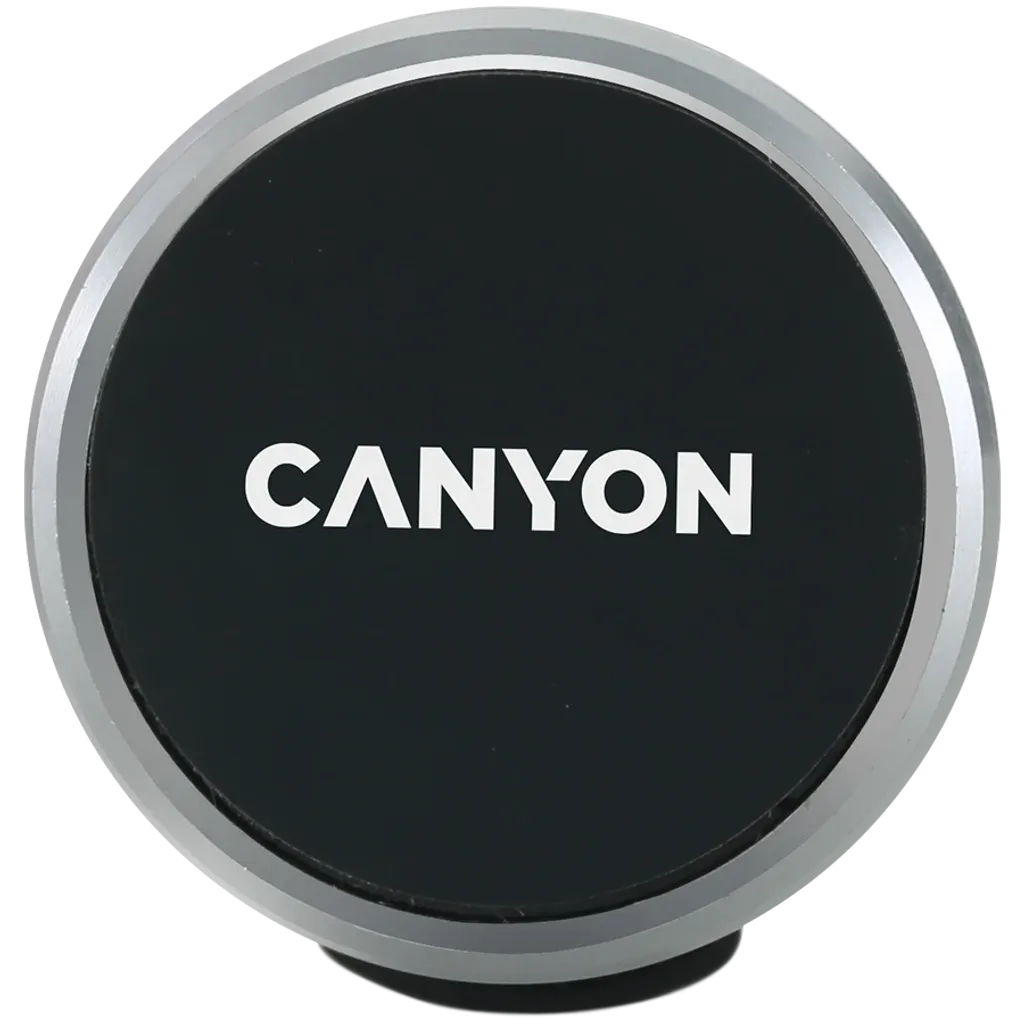 CANYON CH-4 magnētiskais auto telefona turētājs ventilācijai, 50x40x35mm, melns