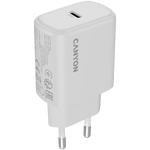 CANYON OnCharge 200 20W USB-C PD/PPS tīkla lādētājs, balts