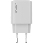 CANYON OnCharge 200 20W USB-C PD/PPS tīkla lādētājs, balts