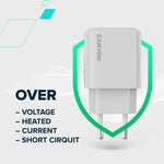 CANYON OnCharge 200 20W USB-C PD/PPS tīkla lādētājs, balts