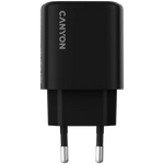 CANYON OnCharge 200 20W USB-C PD/PPS tīkla lādētājs, melns