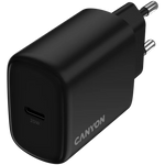 CANYON OnCharge 200 20W USB-C PD/PPS tīkla lādētājs, melns