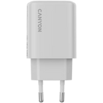CANYON OnCharge 200 QC 20W USB-C/USB-A PD/PPS tīkla lādētājs, balts