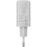 CANYON OnCharge 200 QC 20W USB-C/USB-A PD/PPS tīkla lādētājs, balts