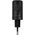 CANYON OnCharge 200 QC 20W USB-C/USB-A PD/PPS tīkla lādētājs, melns