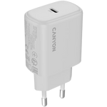 CANYON OnCharge 250 25W USB-C PD/PPS tīkla lādētājs, balts