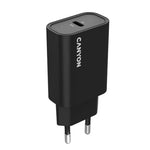 CANYON OnCharge 30CL 30W USB-C PD tīkla lādētājs, melns