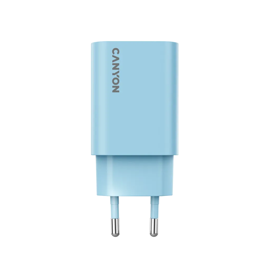 CANYON OnCharge 30CL 30W USB-C PD tīkla lādētājs, zils