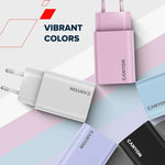 CANYON OnCharge 30CL 30W USB-C PD tīkla lādētājs, lavandas