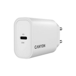 CANYON OnCharge 30CL 30W USB-C PD tīkla lādētājs, balts