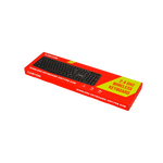 CANYON OnType W01 bezvadu tastatūra, 2,4 GHz, pilna izmēra, melna