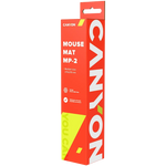CANYON MP-2 spēļu peles paliktnis 270×210×3 mm, melns