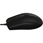 CANYON M-5 vadu optiskā pele, 1200 dpi, 3 pogas, melna