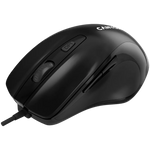 CANYON M-6 vadu optiskā pele, 3200 dpi, 6 pogas, melna