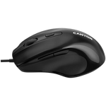 CANYON M-6 vadu optiskā pele, 3200 dpi, 6 pogas, melna