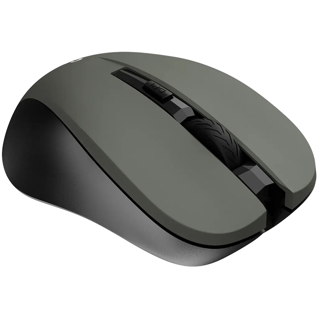 CANYON MW-1 bezvadu optiskā pele, 1600 dpi, 3 pogas, pelēka