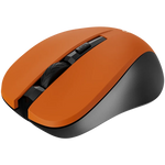 CANYON MW-1 bezvadu optiskā pele, 1600 dpi, 3 pogas, oranža