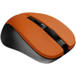 CANYON MW-1 bezvadu optiskā pele, 1600 dpi, 3 pogas, oranža