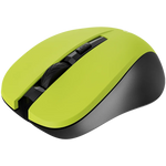 CANYON OnClick W01 bezvadu optiskā pele, 1600 dpi, 3 pogas, dzeltena