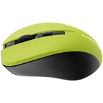 CANYON OnClick W01 bezvadu optiskā pele, 1600 dpi, 3 pogas, dzeltena