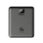 CANYON väline aku PB-2008 LED FLAT 20 000 mAh PD100W QC3.0 tumehall