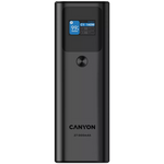CANYON Power Bank PB-2010 TFT 27,000 mAh 97.2 Wh 140 W PD QC 3.0 Dark Gray