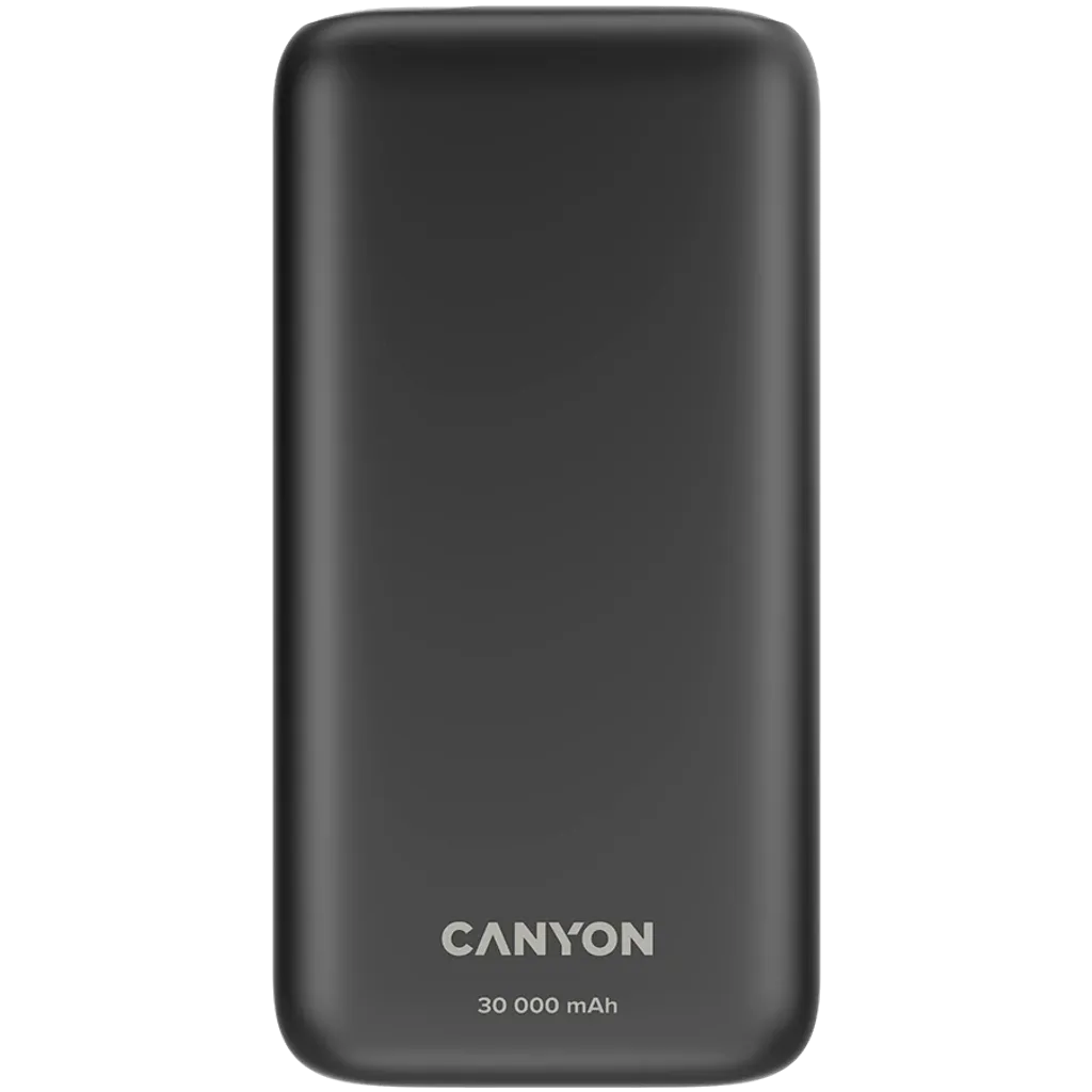 22.5W CANYON OnPower 301 30000mAh powerbanka ar USB-C PD un 2×USB-A QC 3.0