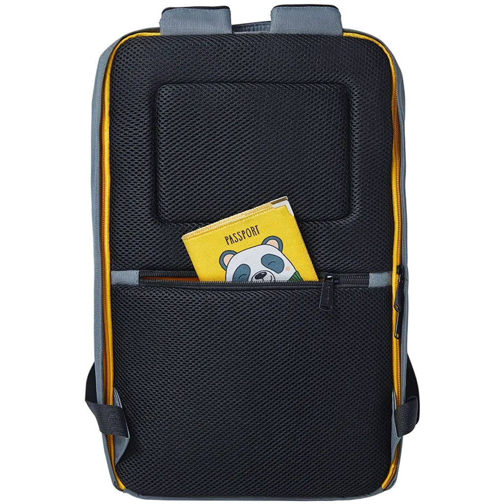 CANYON CSZ-01 20L rokas bagāžas mugursoma datoram līdz 39,6cm, pelēka
