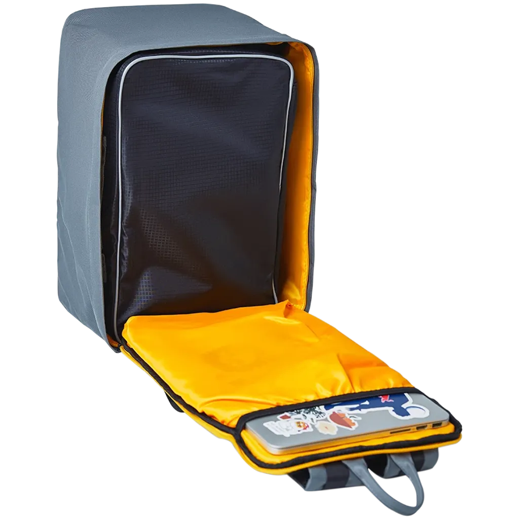 CANYON CSZ-01 20L rokas bagāžas mugursoma datoram līdz 39,6cm, pelēka