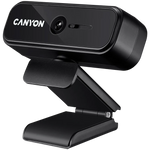 CANYON OnStream 2N Full HD 1080p tīmekļa kamera ar mikrofonu, USB, melna