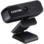 CANYON OnStream 2N Full HD 1080p tīmekļa kamera ar mikrofonu, USB, melna