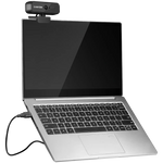 CANYON OnStream 2N Full HD 1080p tīmekļa kamera ar mikrofonu, USB, melna