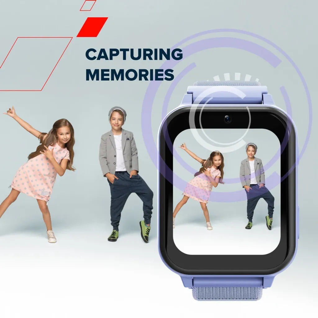 CANYON Alfie KW-37 bērnu viedpulkstenis 1.69" IPS, 2G, IP66, zils