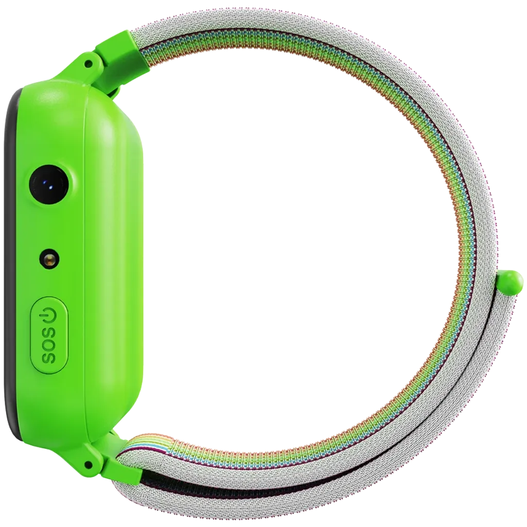CANYON Alfie KW-37 bērnu viedpulkstenis 1.69" IPS, 2G, IP66, zaļš